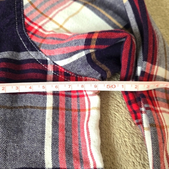 Thread & Supply Womens Flannel Plaid Pearl Snap Button-up Shirt Size M - Picture 10 of 13